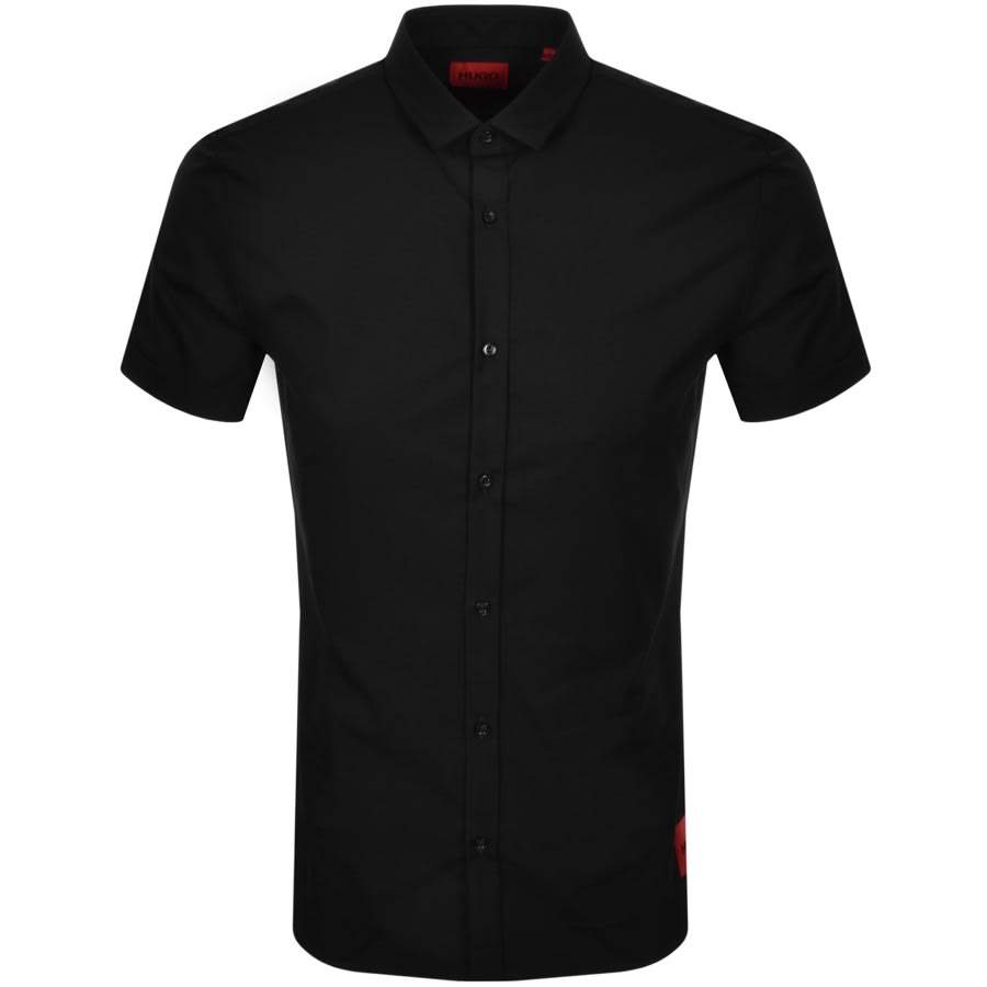 Alternative Image for ProductHUGO Empson Short Sleeve Shirt Black1